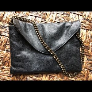 J Crew | Black Envelope Purse